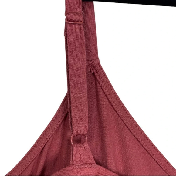 Super Soft By Torrid Womens Knit Adjustable Casual Tank Flowy Size 5X Pink Light - Picture 10 of 11